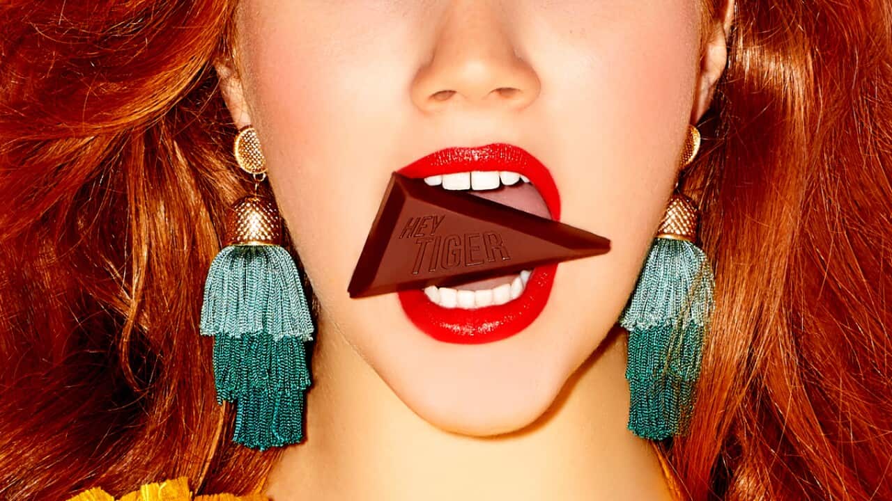 Hey Tiger chocolate