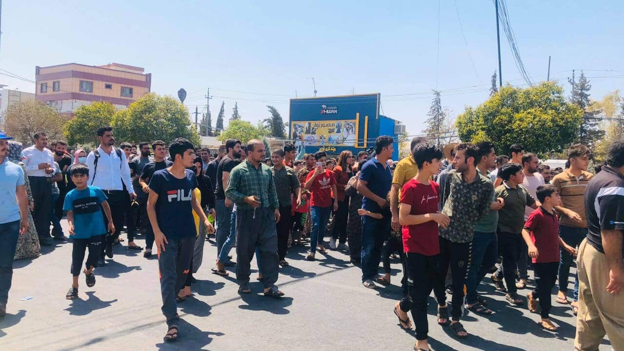 Protest in Erbil