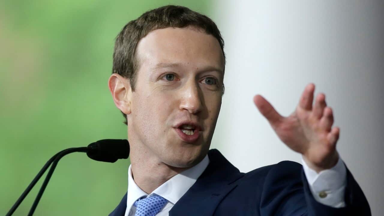 Facebook CEO Mark Zuckerberg