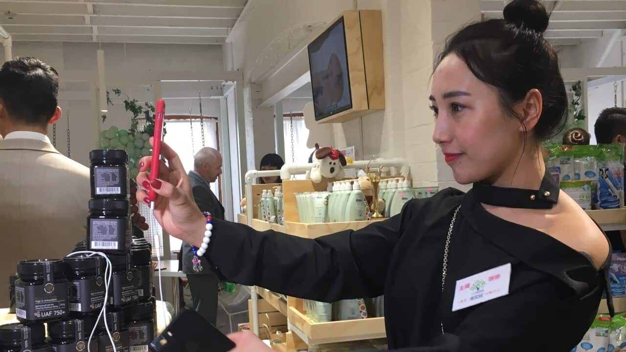 Daigou Lenda Du at the Daigou Hub in Sydney