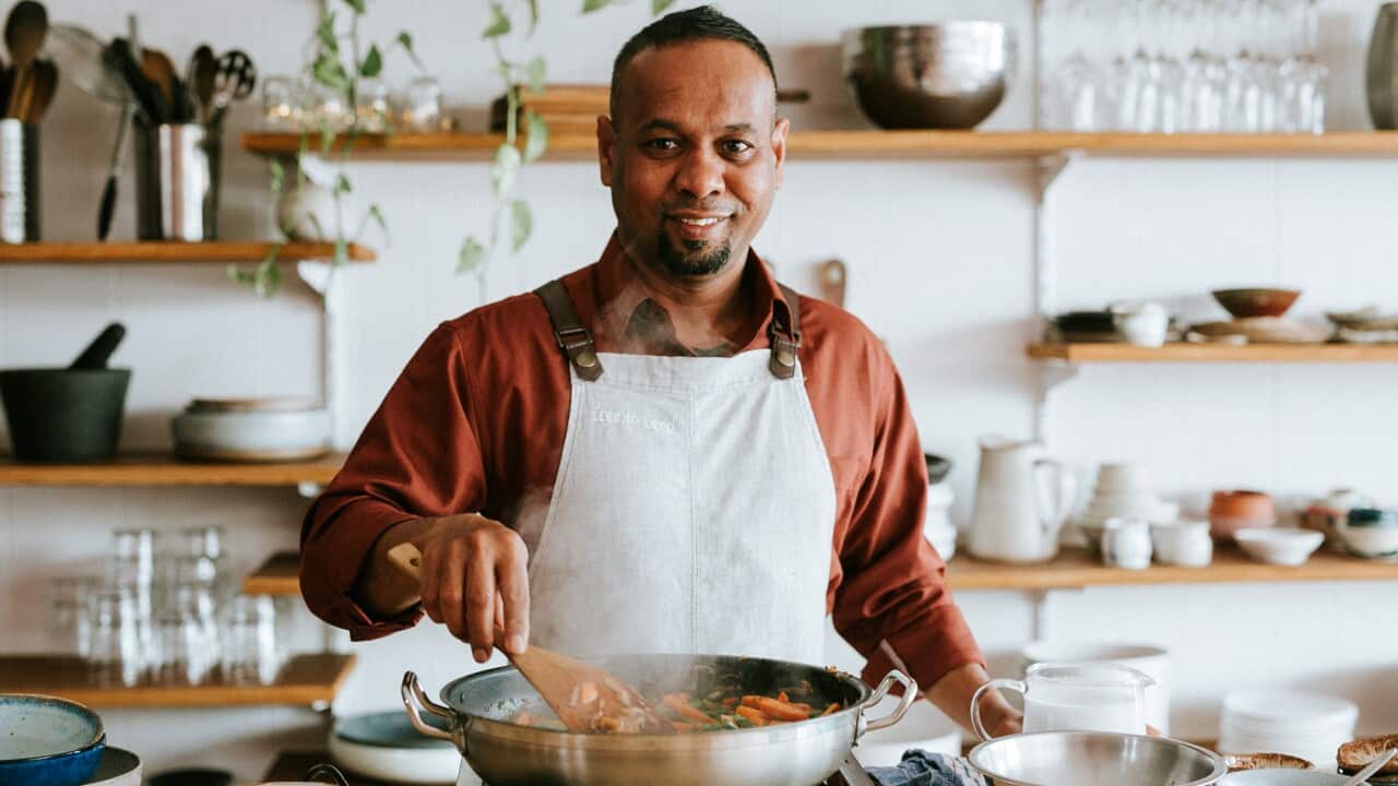 Nige Sithirasegaram Sri Lankan cook