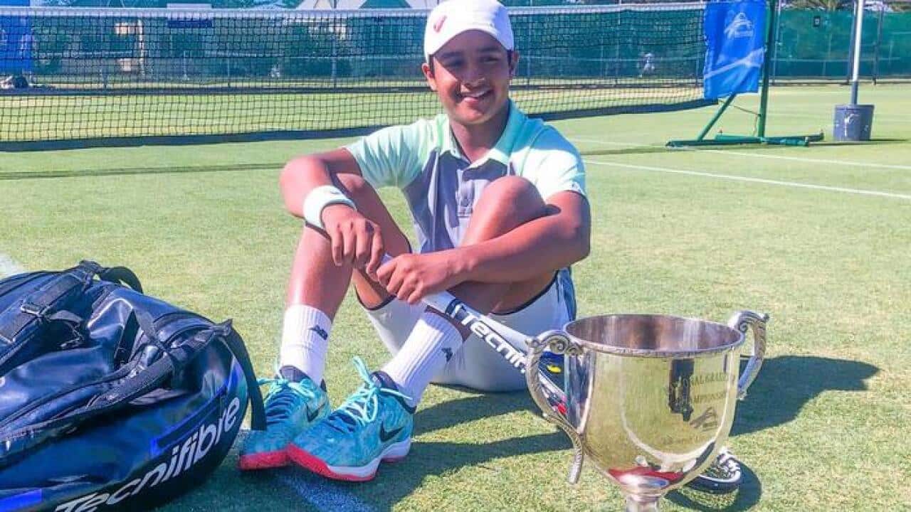 Gautham Santhosh wins national 12s grasscourt championship