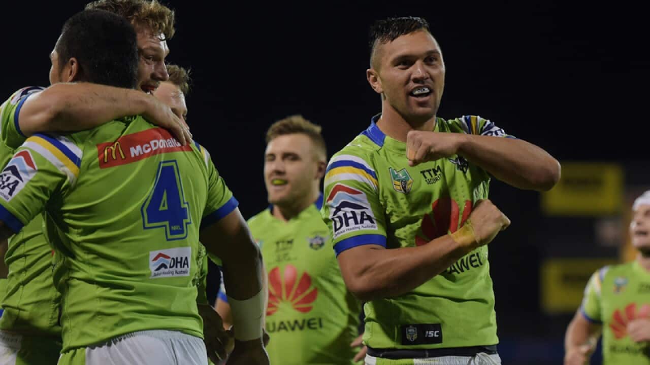 Jordan Rapana of the Raiders