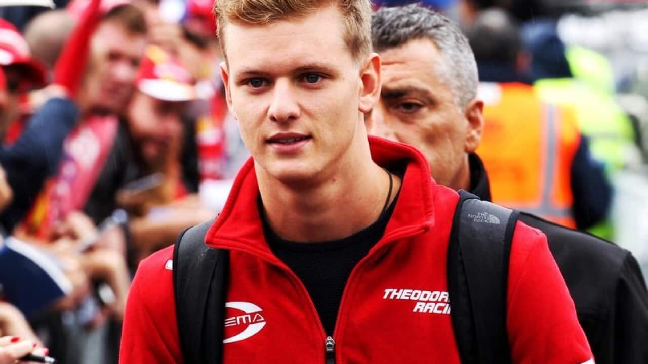 Formula Three driver Mick Schumacher