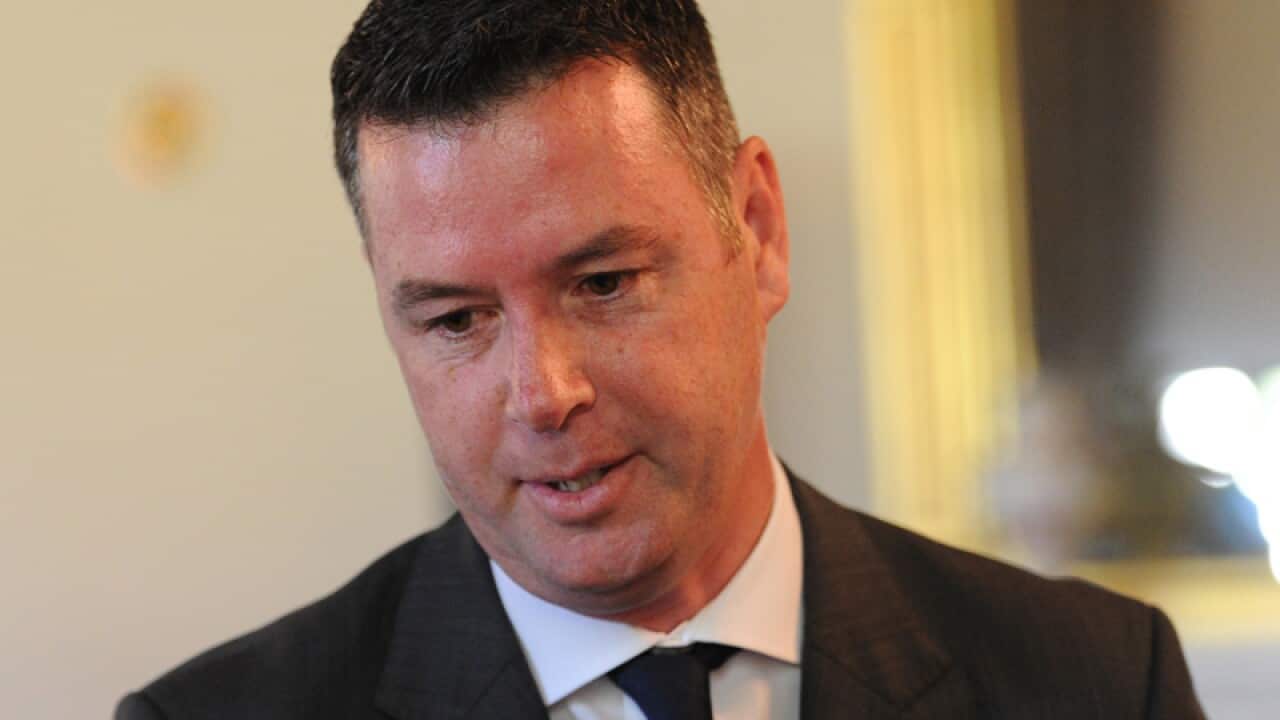 Resources Minister Wade Noonan