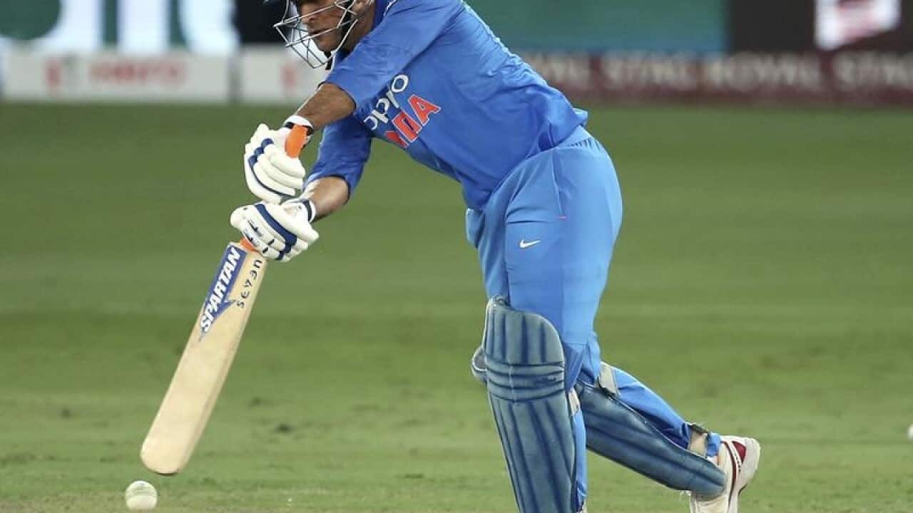India's Mahendra Singh Dhoni.