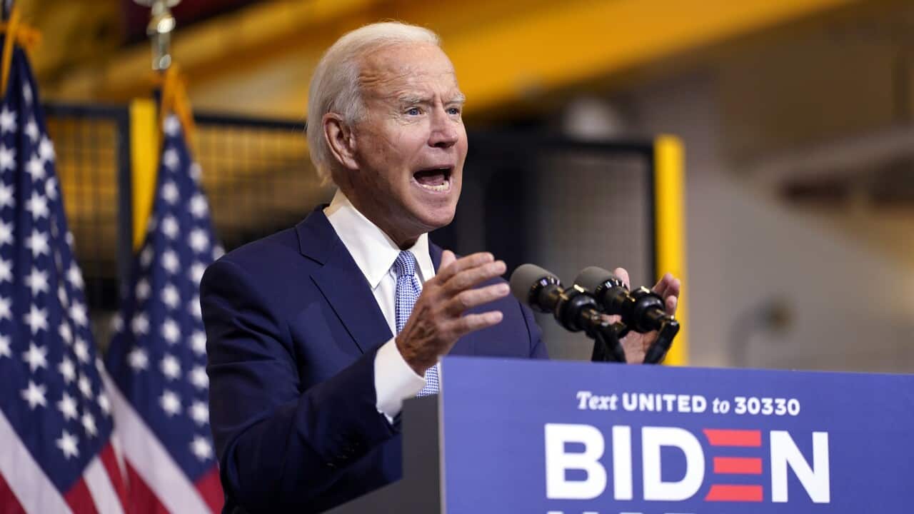 Joe Biden has offered a word of warning for Donald Trump's supporters.