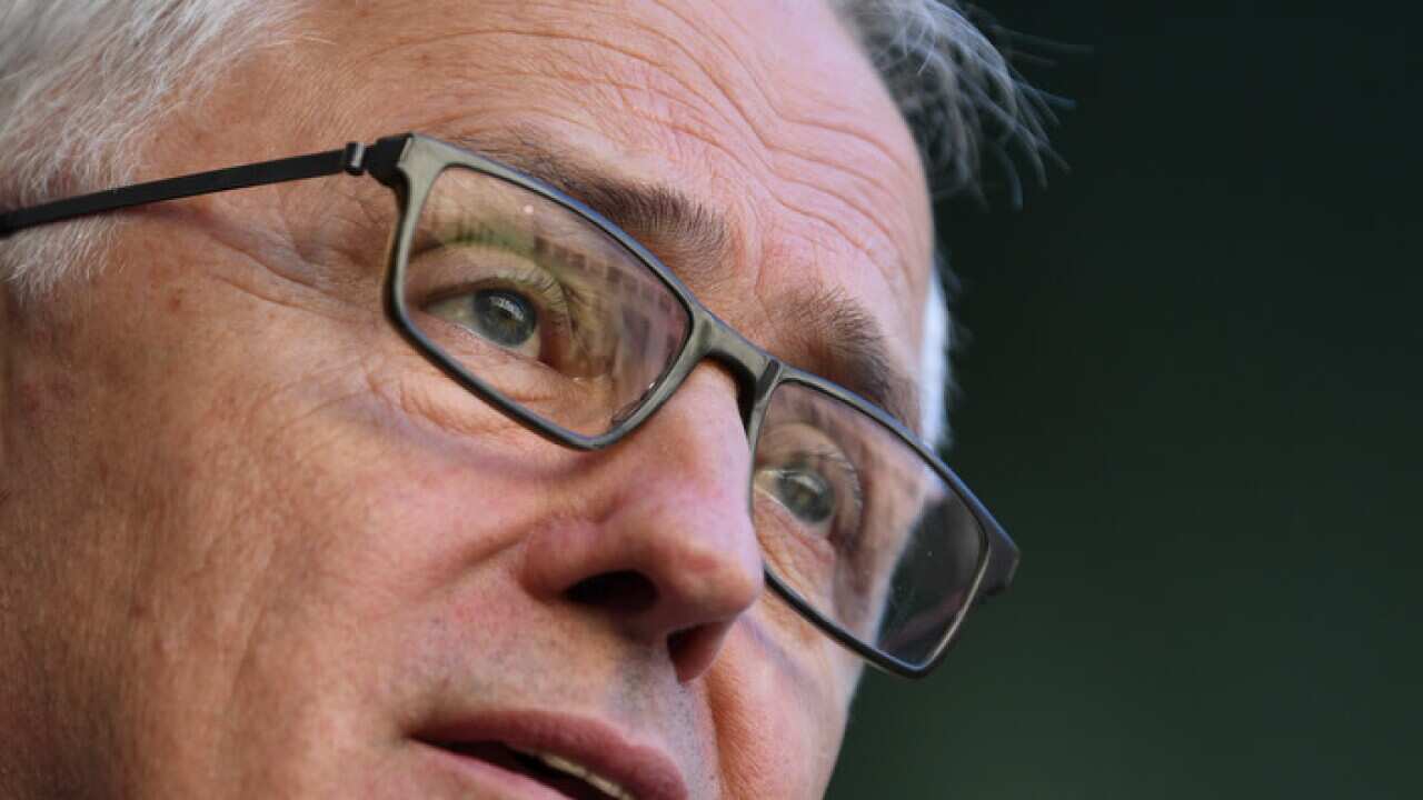 Australian Prime Minister Malcolm Turnbull speaks during a press conference at Parliament House in Canberra, Thursday, November 30, 2017. (AAP Image/Lukas Coch) NO ARCHIVING