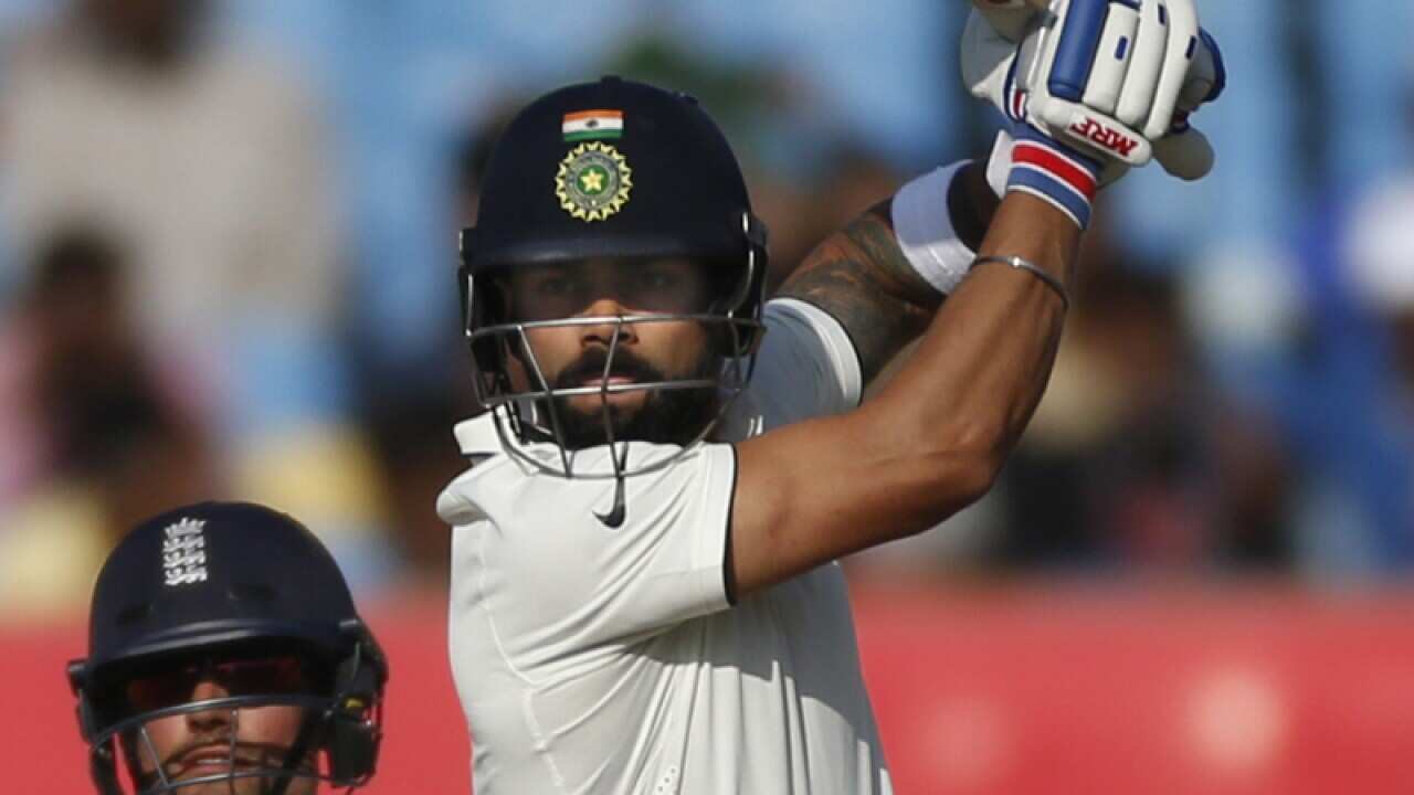 Indian cricket captain Virat Kohli