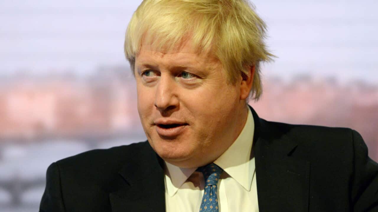 Foreign Secretary Boris Johnson