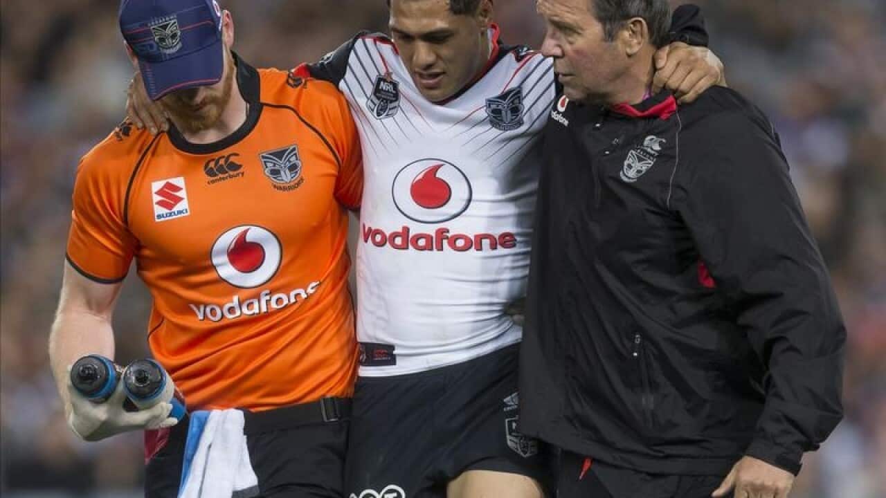 Roger Tuivasa-Sheck of the Warriors.