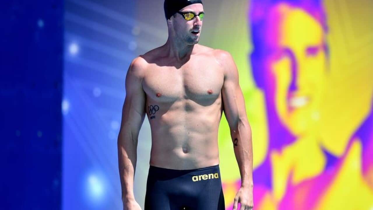 Australian freestyle swimmer James Magnussen