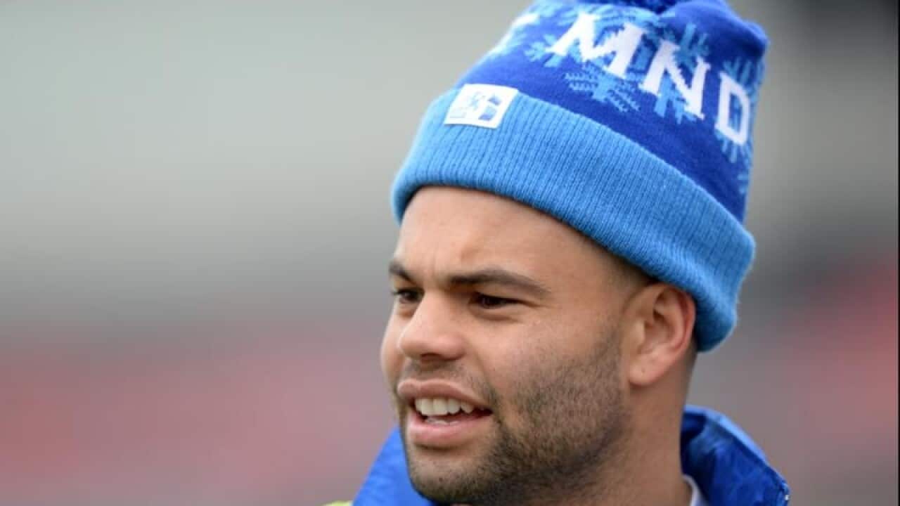 Bulldogs player Jason Johannisen.