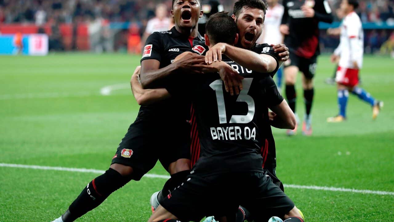 Kevin Volland Bayer Leverkusen Bundesliga Hamburg