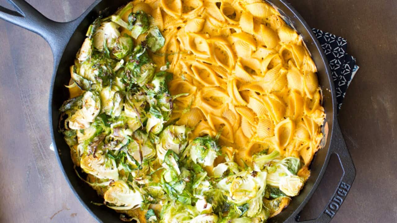 Vegan macaroni cheese by Sweet Potato Soul.