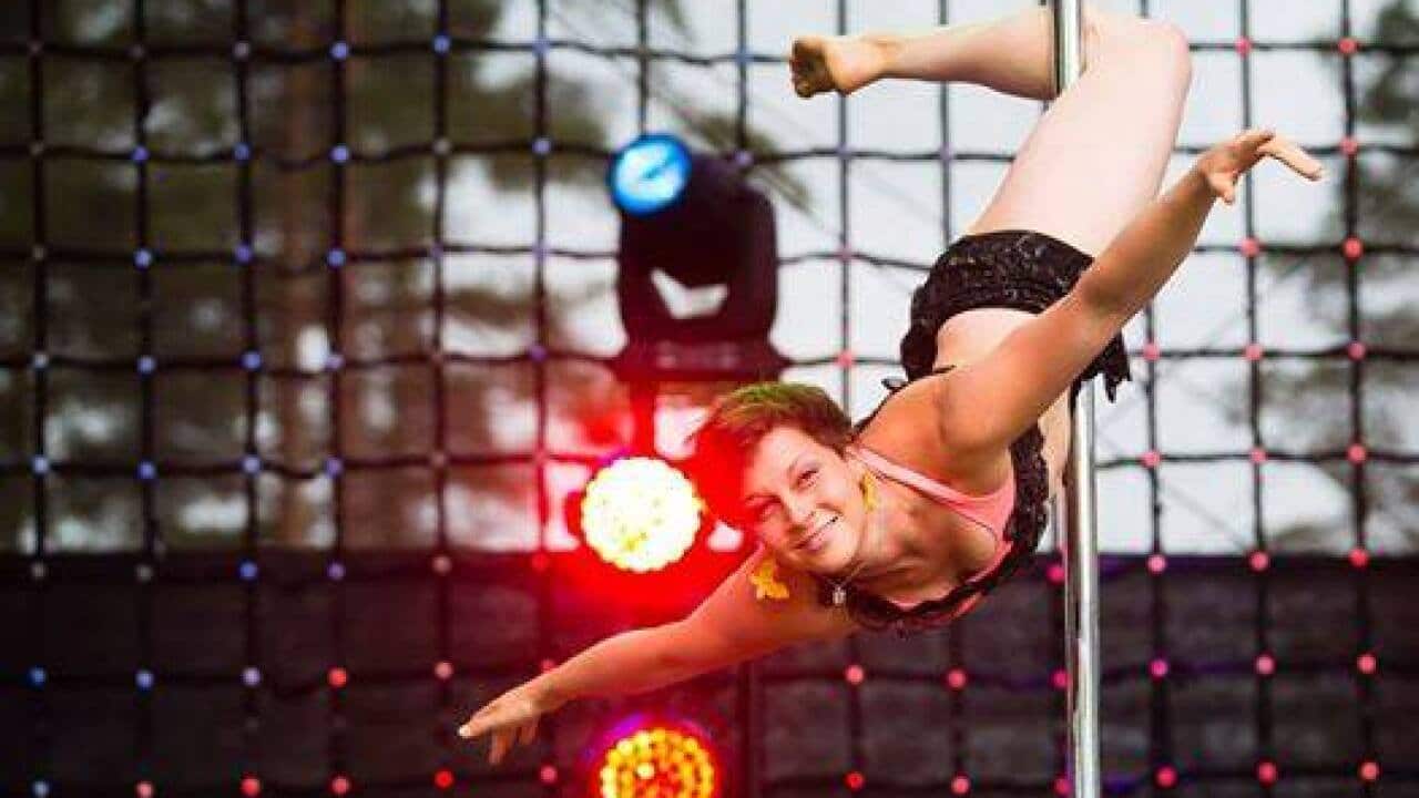 Czech pole dancer, Daniela Pecinova