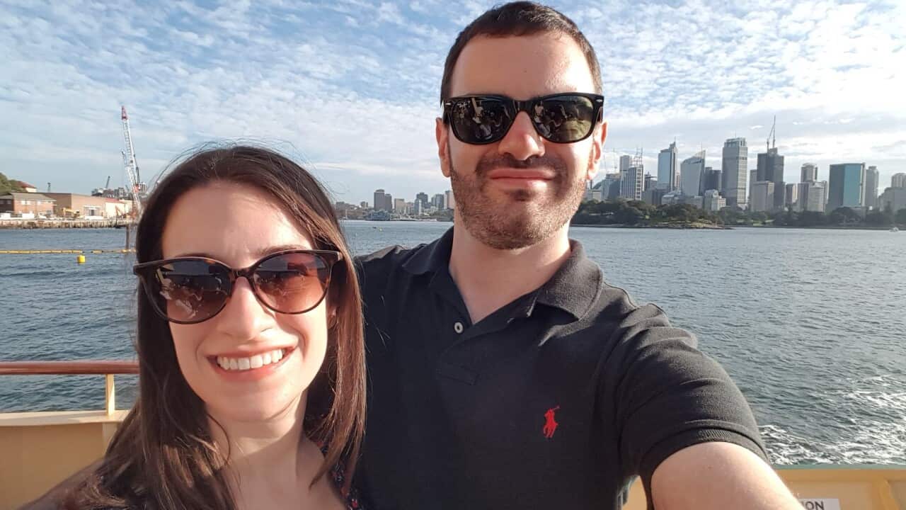 Filippo Nelli and his partner