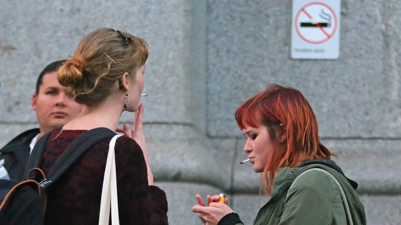 The federal government has launched an anti-smoking campaign