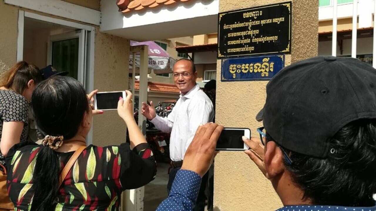 Meoun Tola at Phnom Penh Court