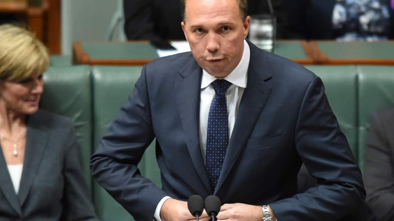 Immigration Minister Peter Dutton