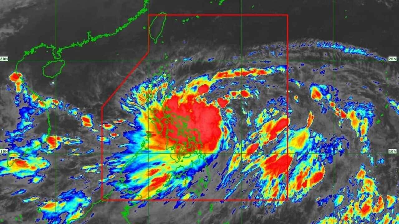 Tropical Storm Kristine in the Philippines