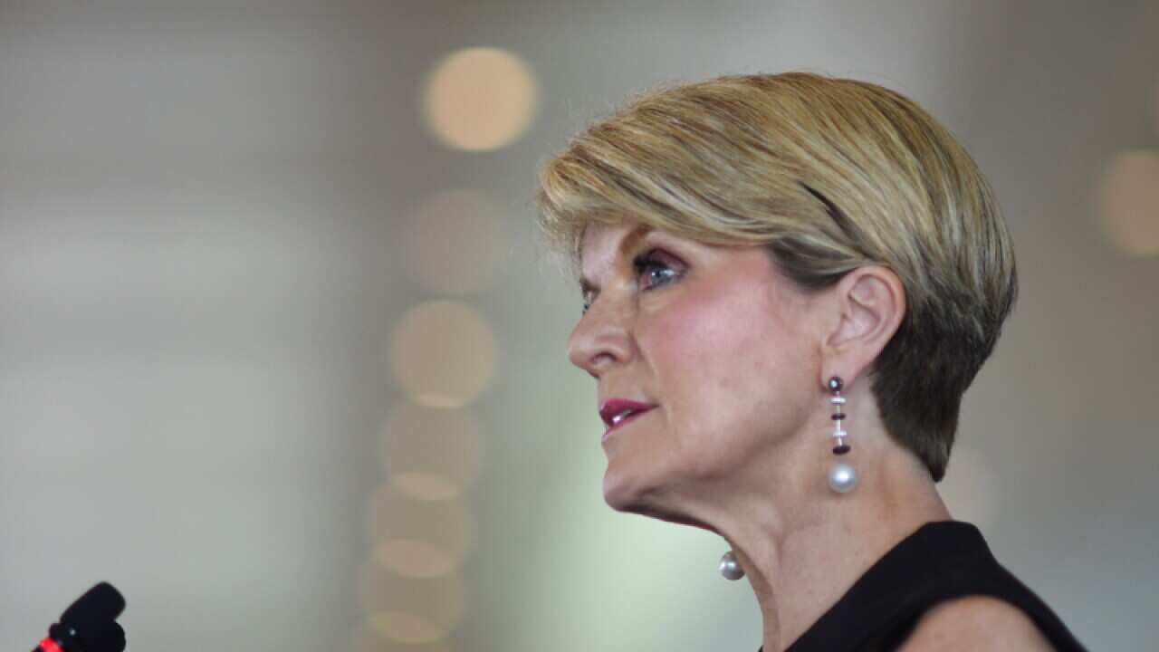 Foreign Minister Julie Bishop