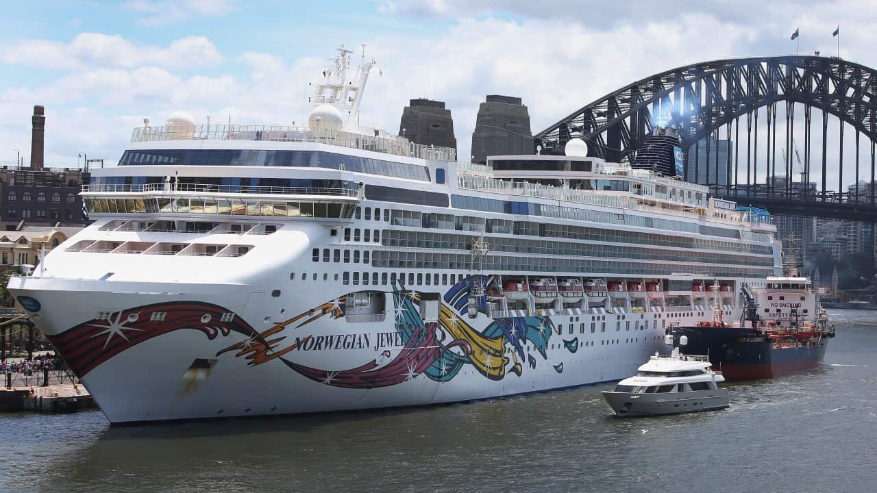 Cruise ship in Sydney