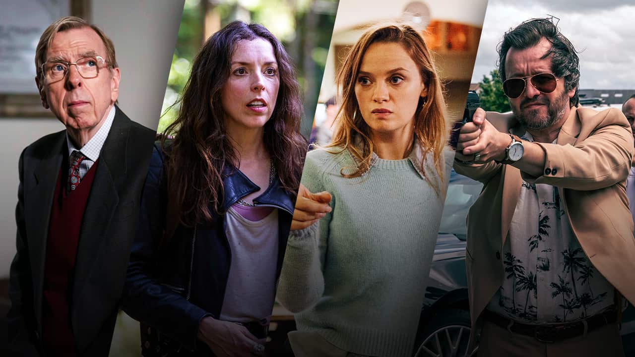 L-R: The Sixth Commandment, The Change, Murder In...Alsace, Chantal.