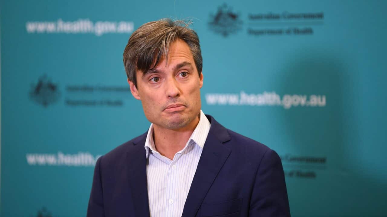 Deputy Chief Medical Officer Dr Nick Coatsworth.