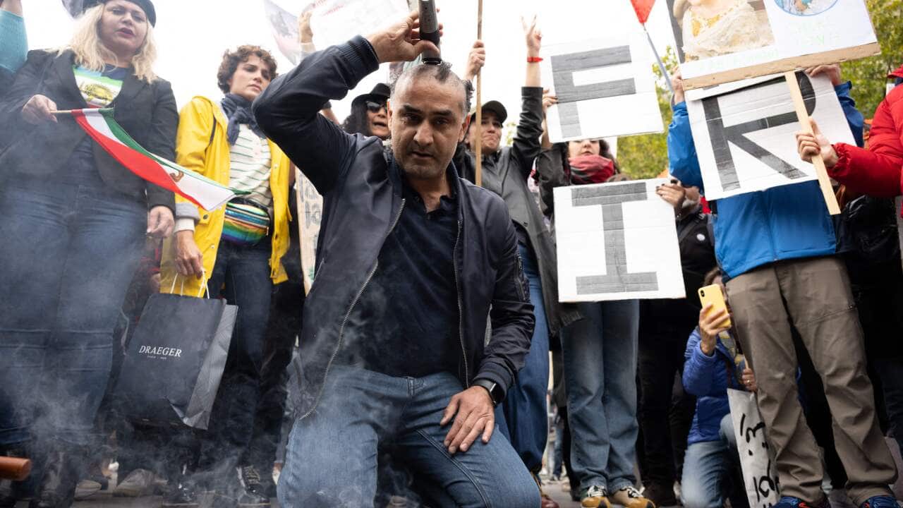 FRANCE-IRAN-PROTEST-WOMEN-RIGHTS-MEN