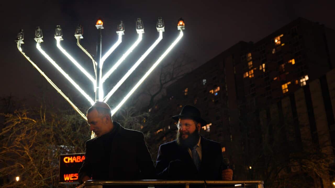 Hanukkah marked in Warsaw