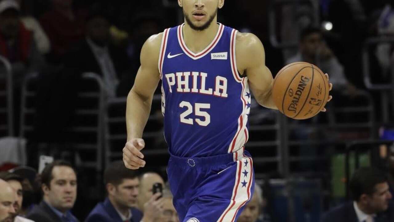 Philadelphia 76ers' Ben Simmons