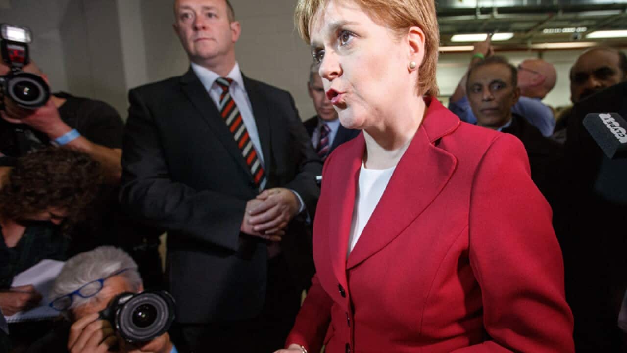 First Minister Nicola Sturgeon