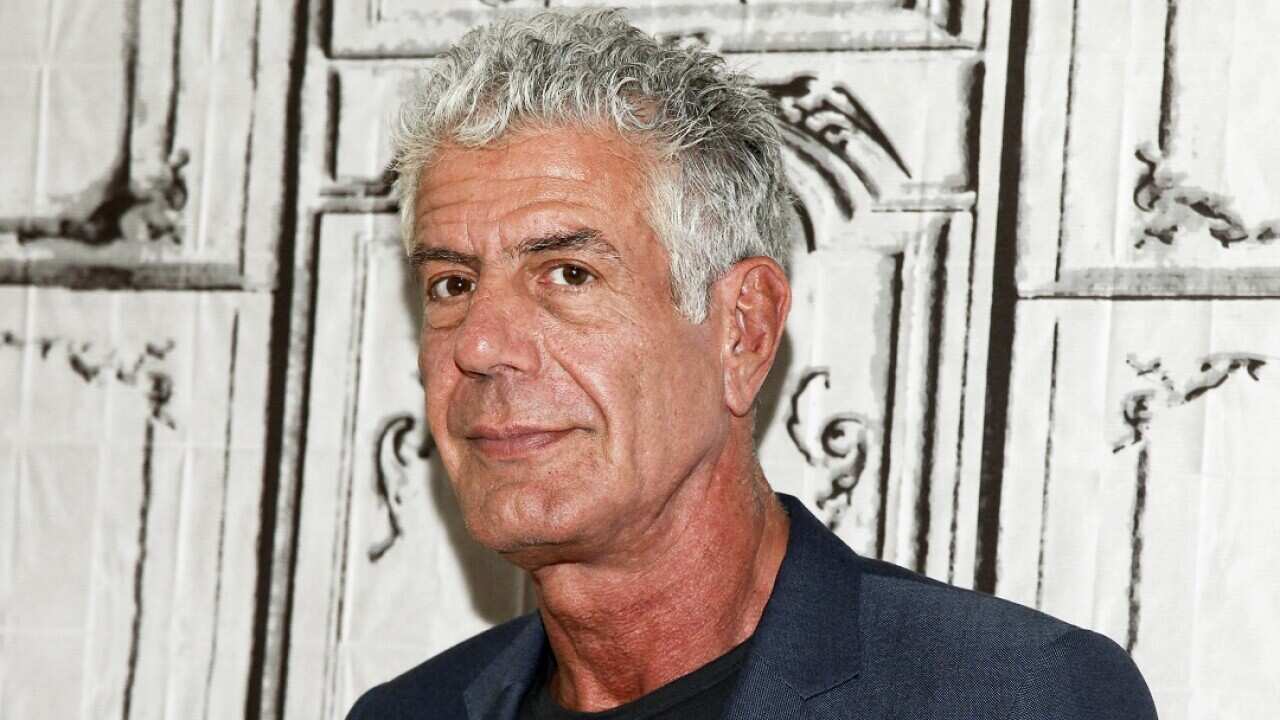 Anthony Bourdain.