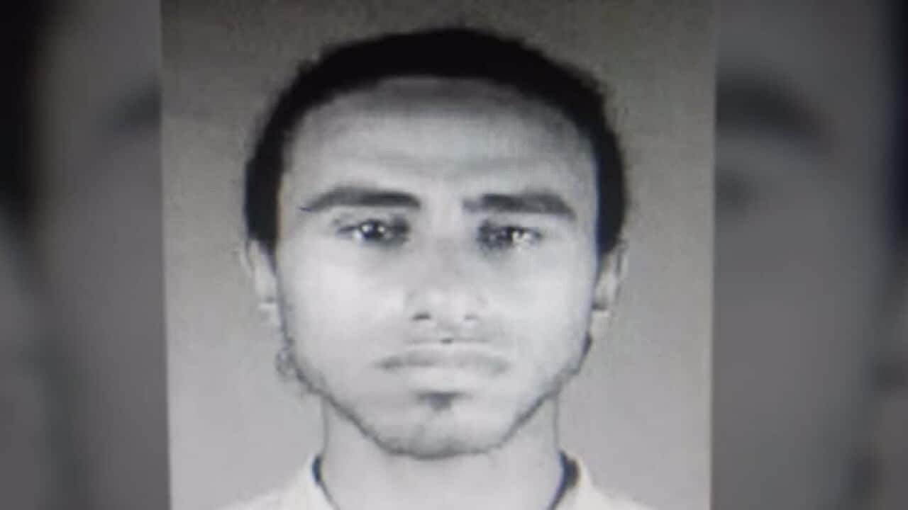 Mugshot of Al Hassan Abdullah the suicide bomber in Egypt