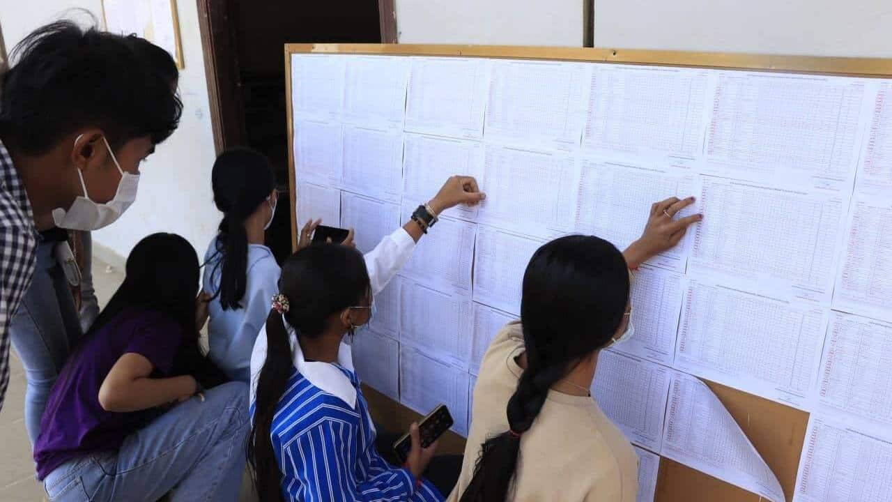Cambodia year 12 students are checking their BacII results.jpg