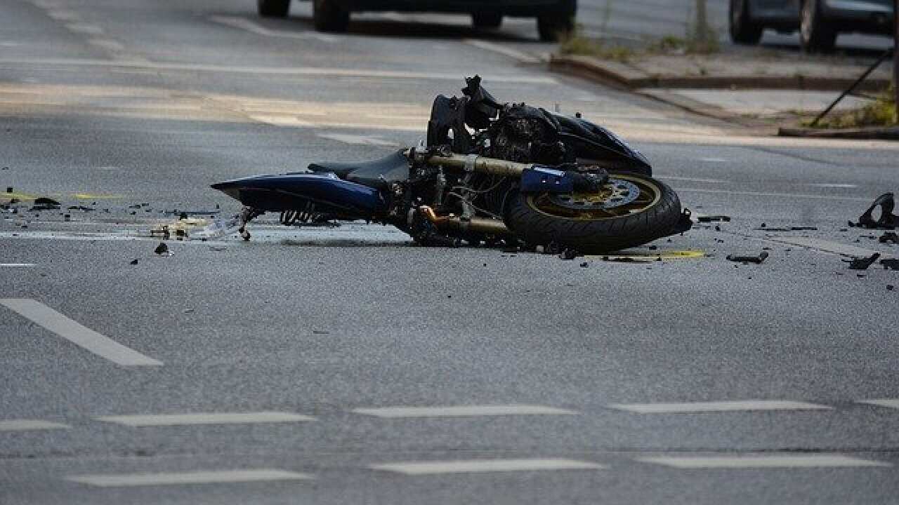 File Photo of a damaged bike