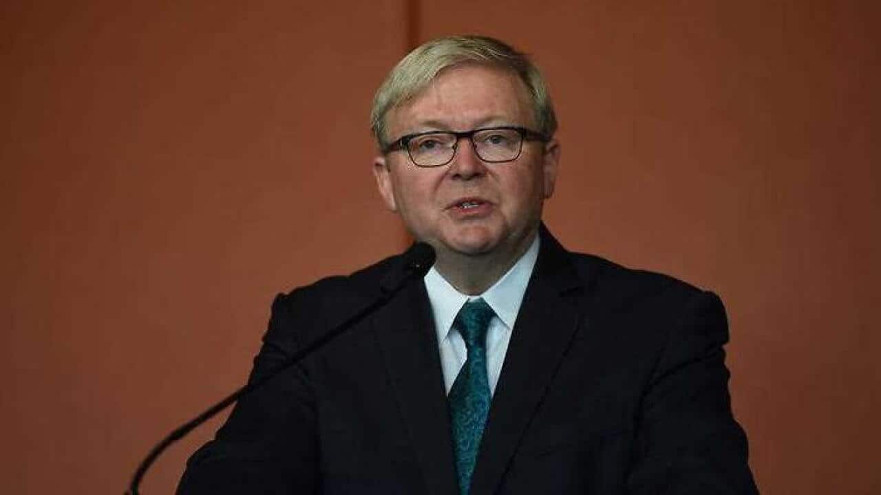 Former Prime Minister Kevin Rudd