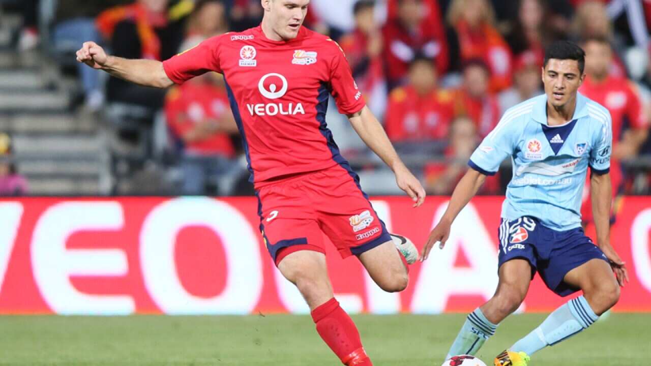 Adelaide United defender Nigel Boogaard