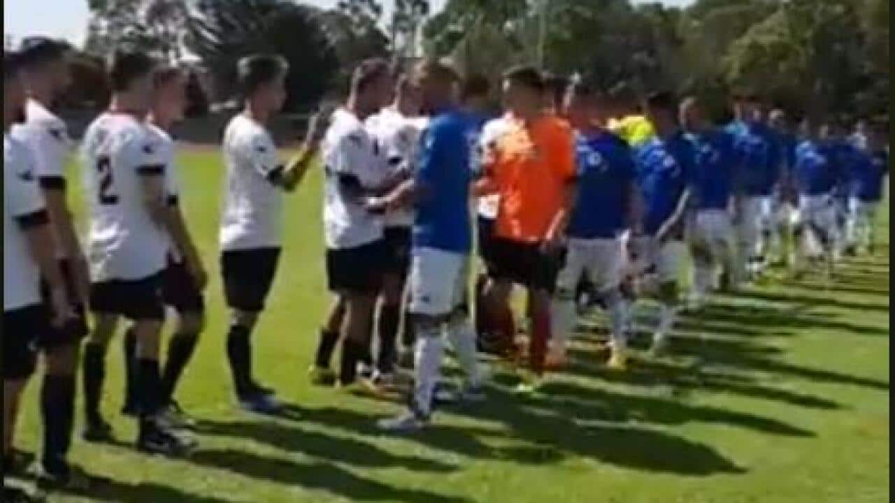 BH football tournament, Ross reserve, Noble Park VIC, Dec 24 2017