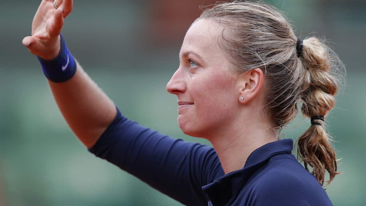 Petra Kvitova of Czech Republic