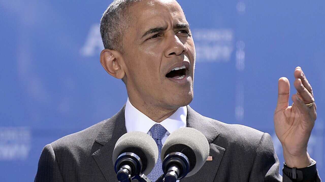 US President Barack Obama