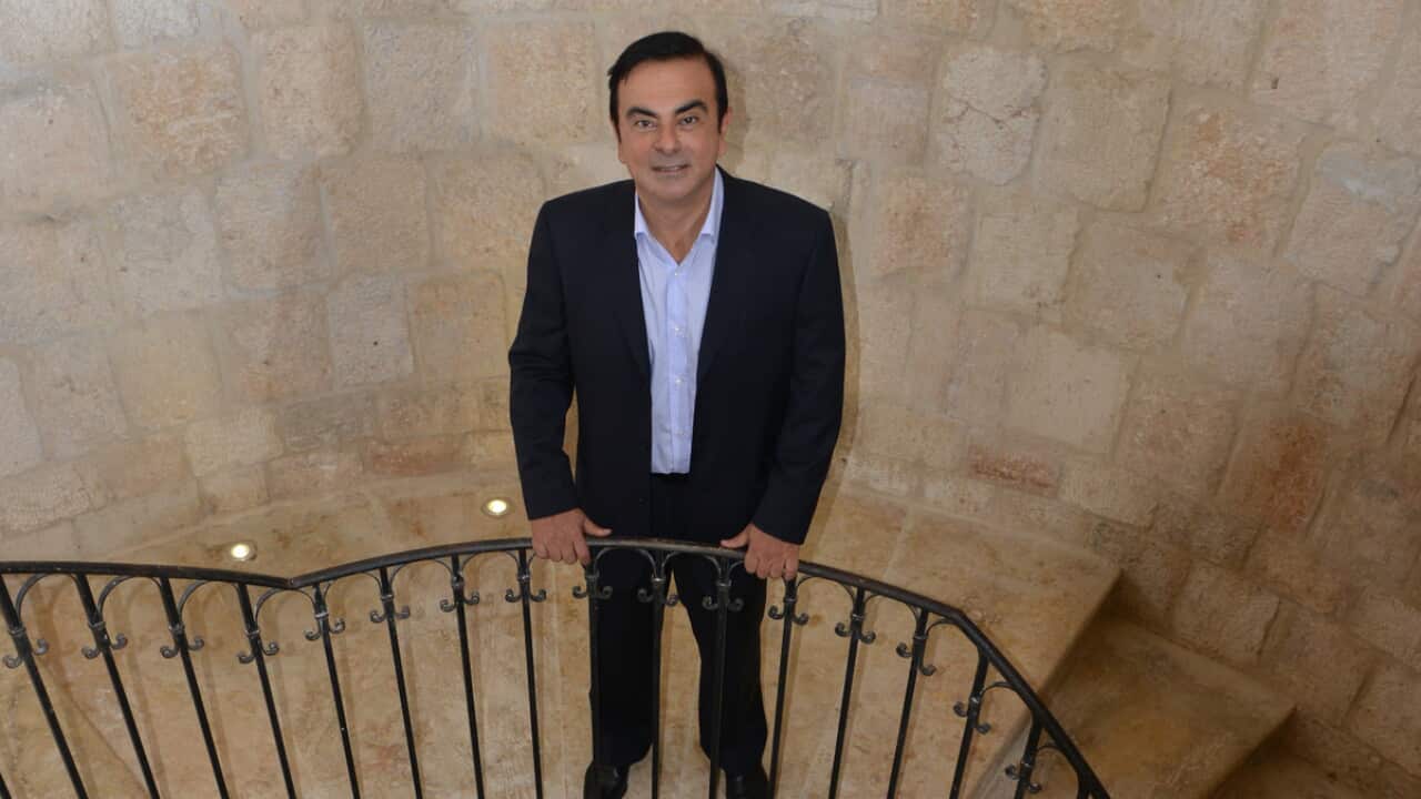 File photo of former CEO of Nissan/Renault Carlos Ghosn