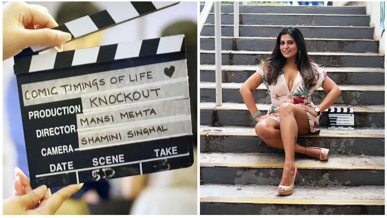 Mansi Mehta, the producer of 'Comic Timings of Life'.