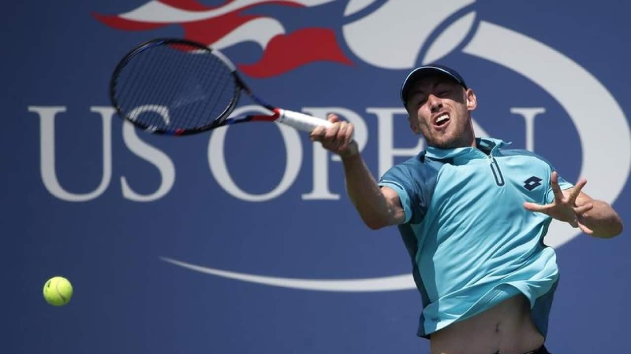 John Millman, of Australia
