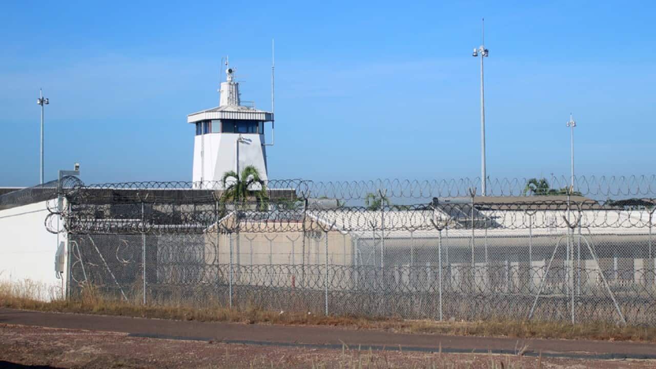 The current Don Dale youth detention centre is seen in Darwin