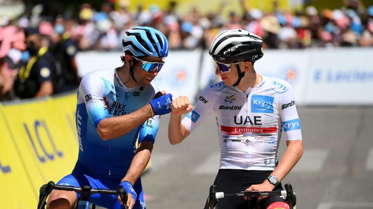 Matthews Pogačar 2022 Tour de France