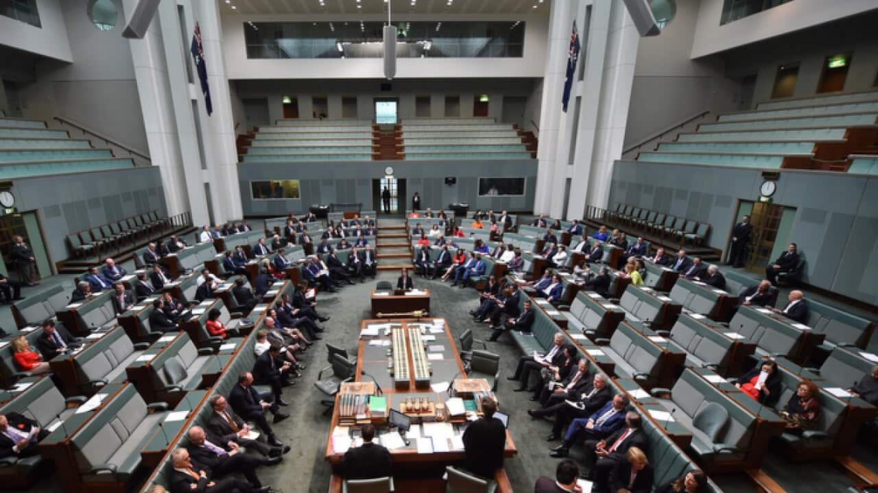 Parliament House in Canberra,