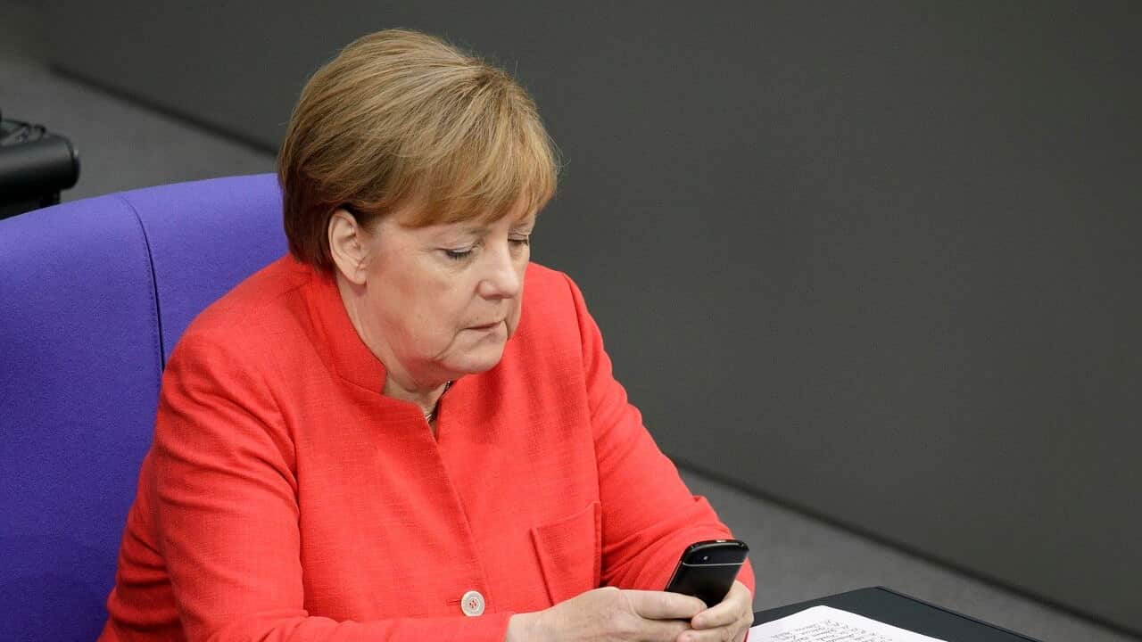 German Chancellor Angela Merkel in Berlin.