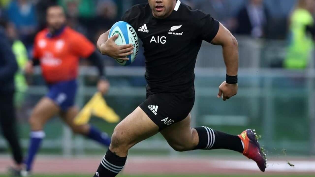 All Blacks centre Ngani Laumape